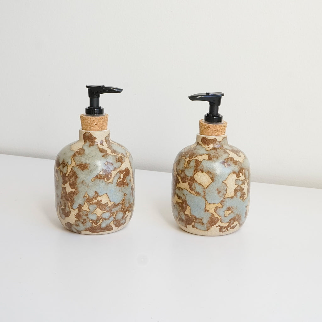 Salt Marsh vase & soap dispenser
