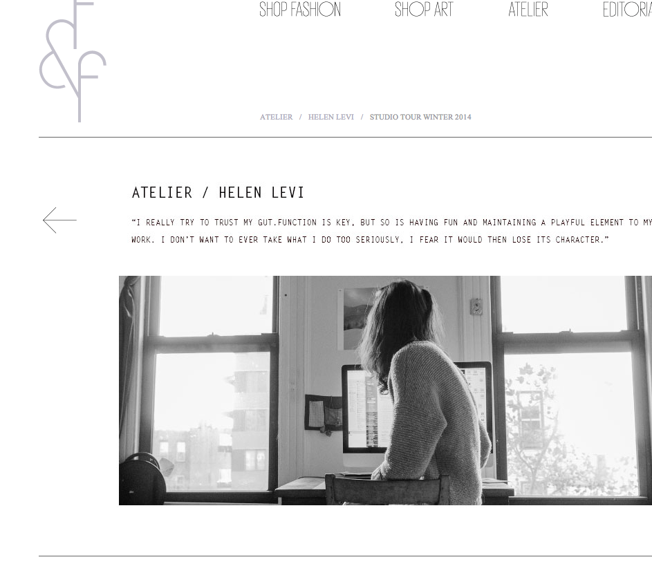 Founders & Followers, atelier
