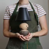 Gold foil lamp #1