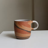Three clay mug