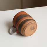 Three clay mug