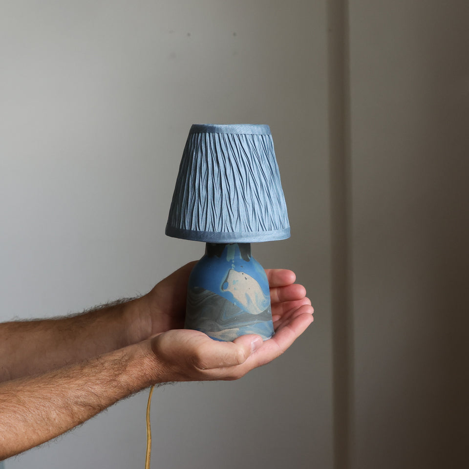 Crinkle mini lamp