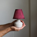 Cranberry mini lamp
