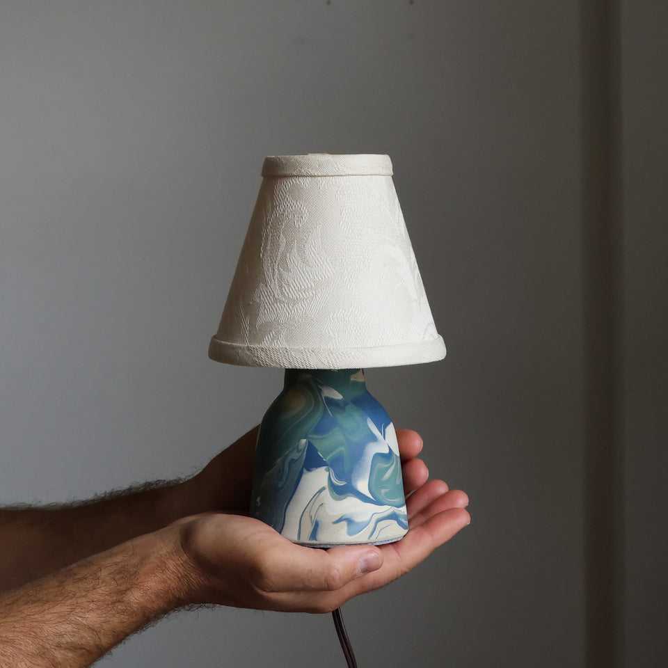 Blue marsh mini lamp