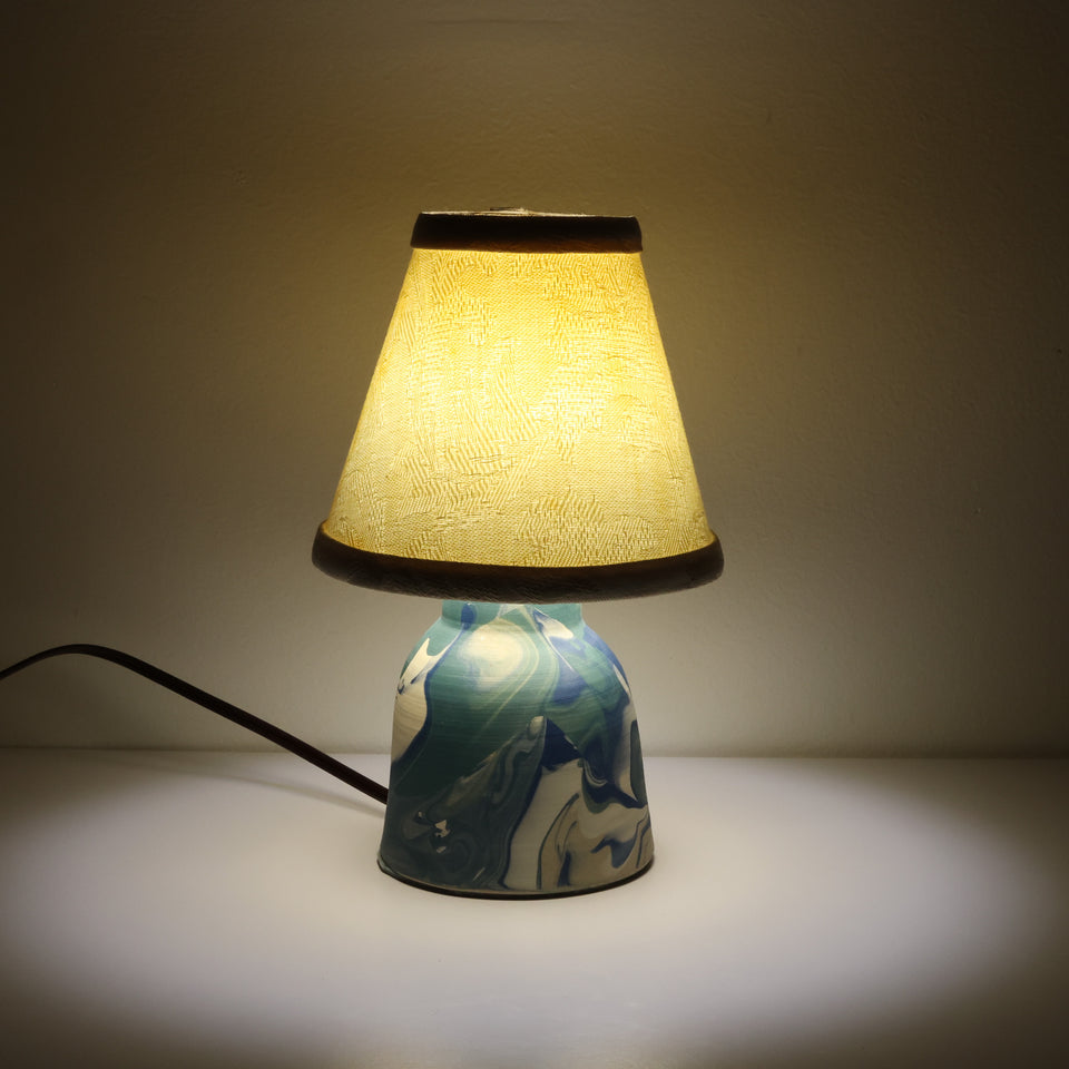 Blue marsh mini lamp