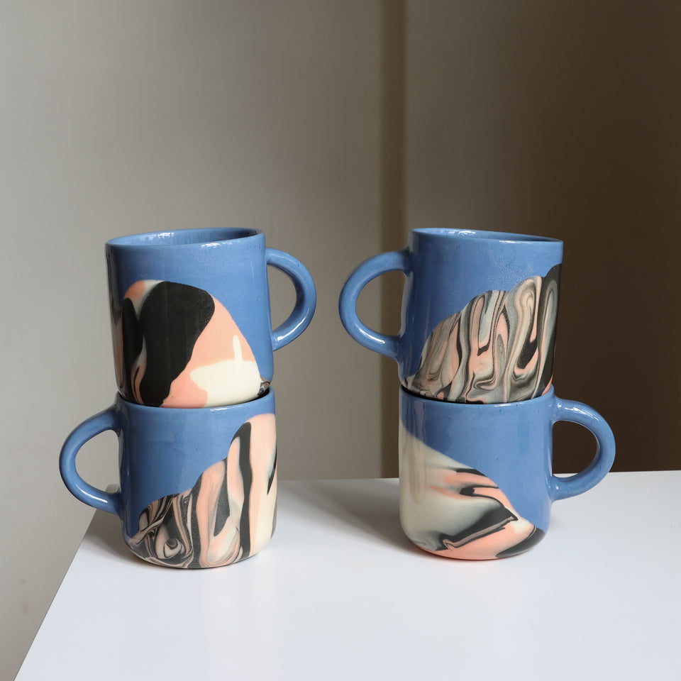Denim mug