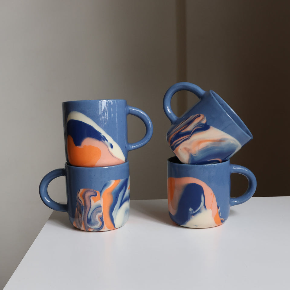 Denim mug