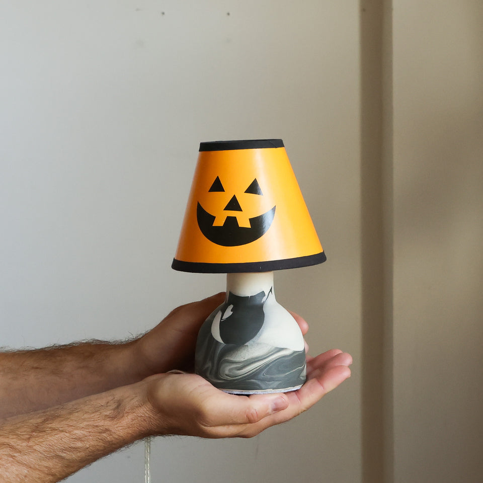 Jack o lantern mini lamp