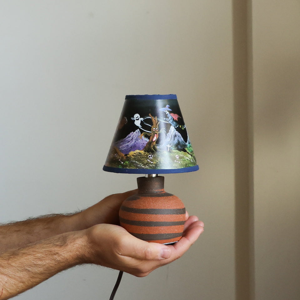 Spooky mini lamp