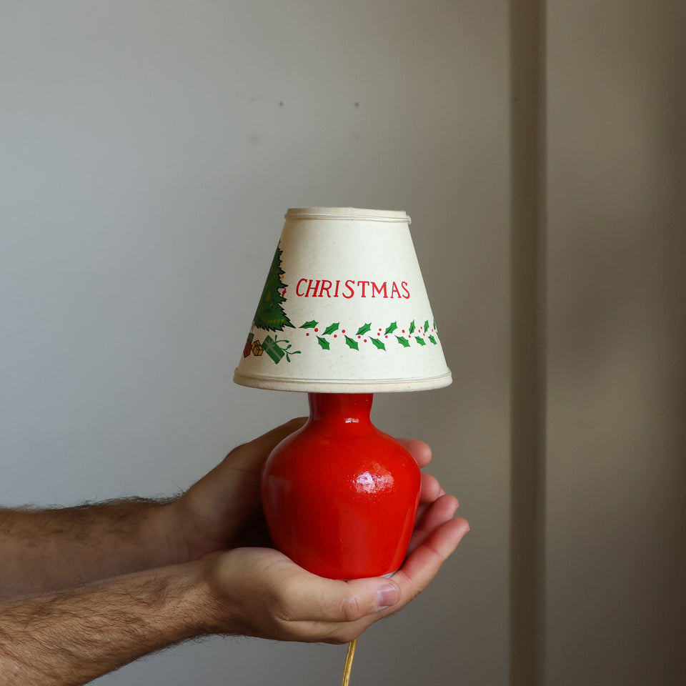 Santa baby mini lamp
