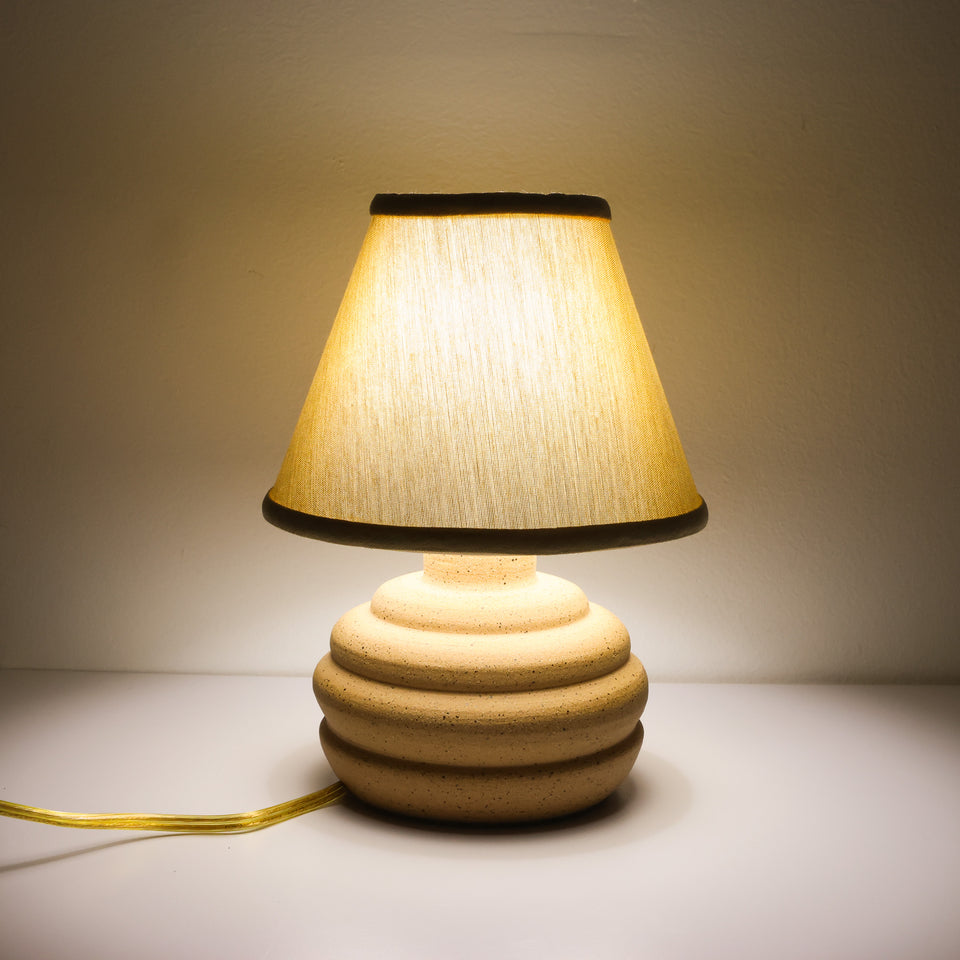 Tan bubble mini lamp