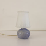 Glass shade mini lamp
