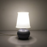 Glass shade mini lamp
