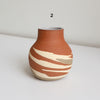 Three clay vase