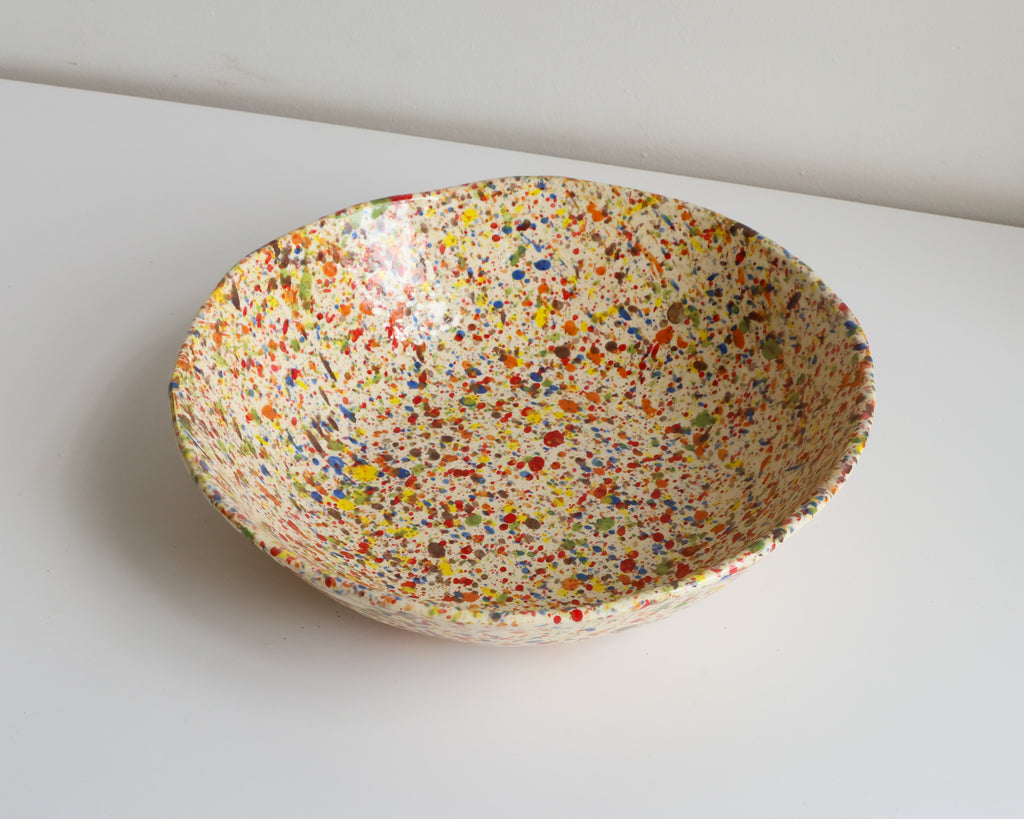 Artist's serving bowl