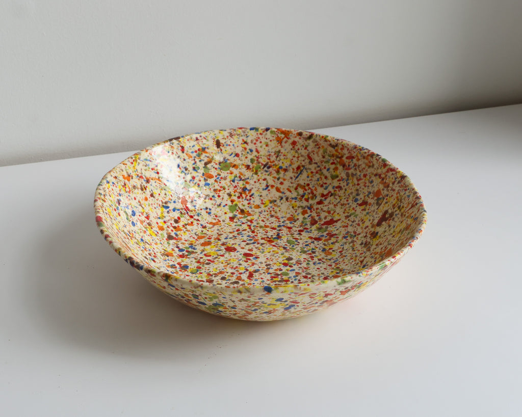 Artist's serving bowl