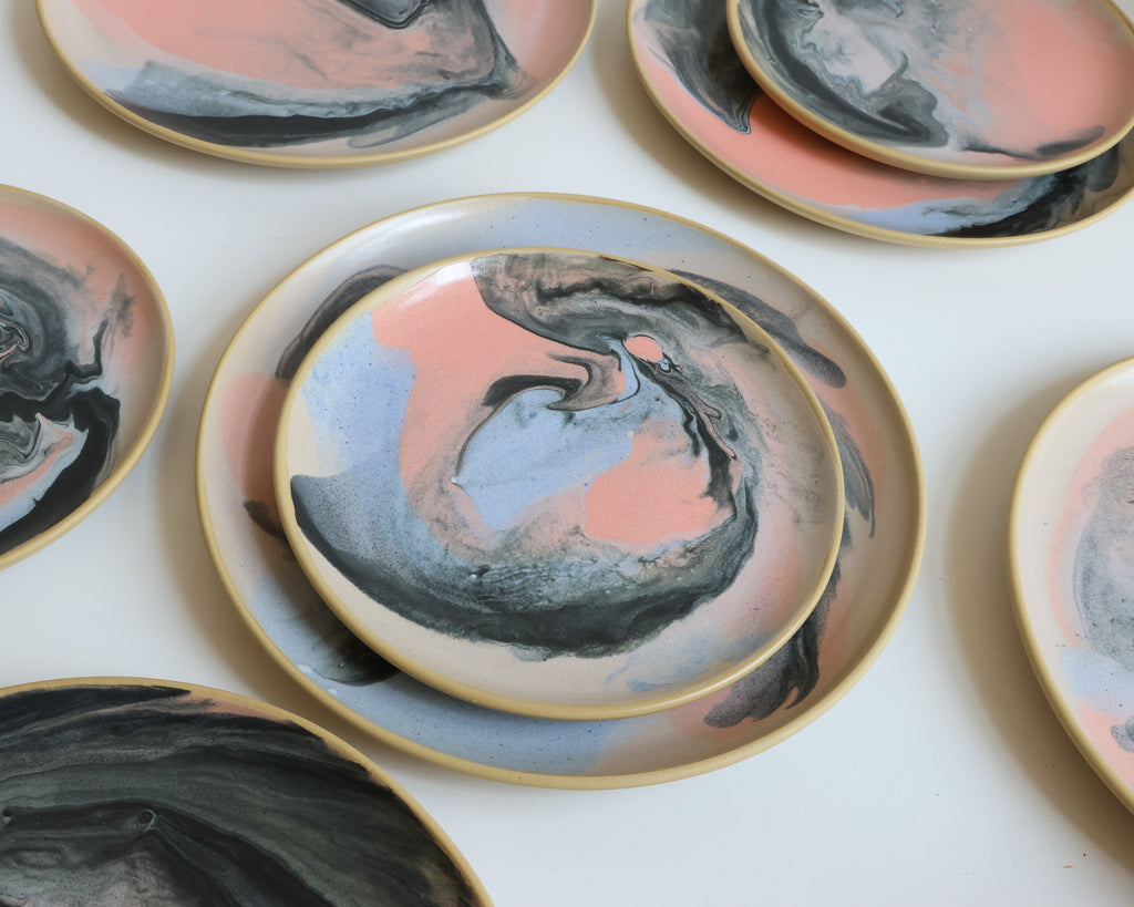 Painterly plates, Milky way