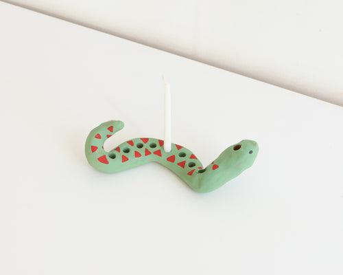 Serpent menorah