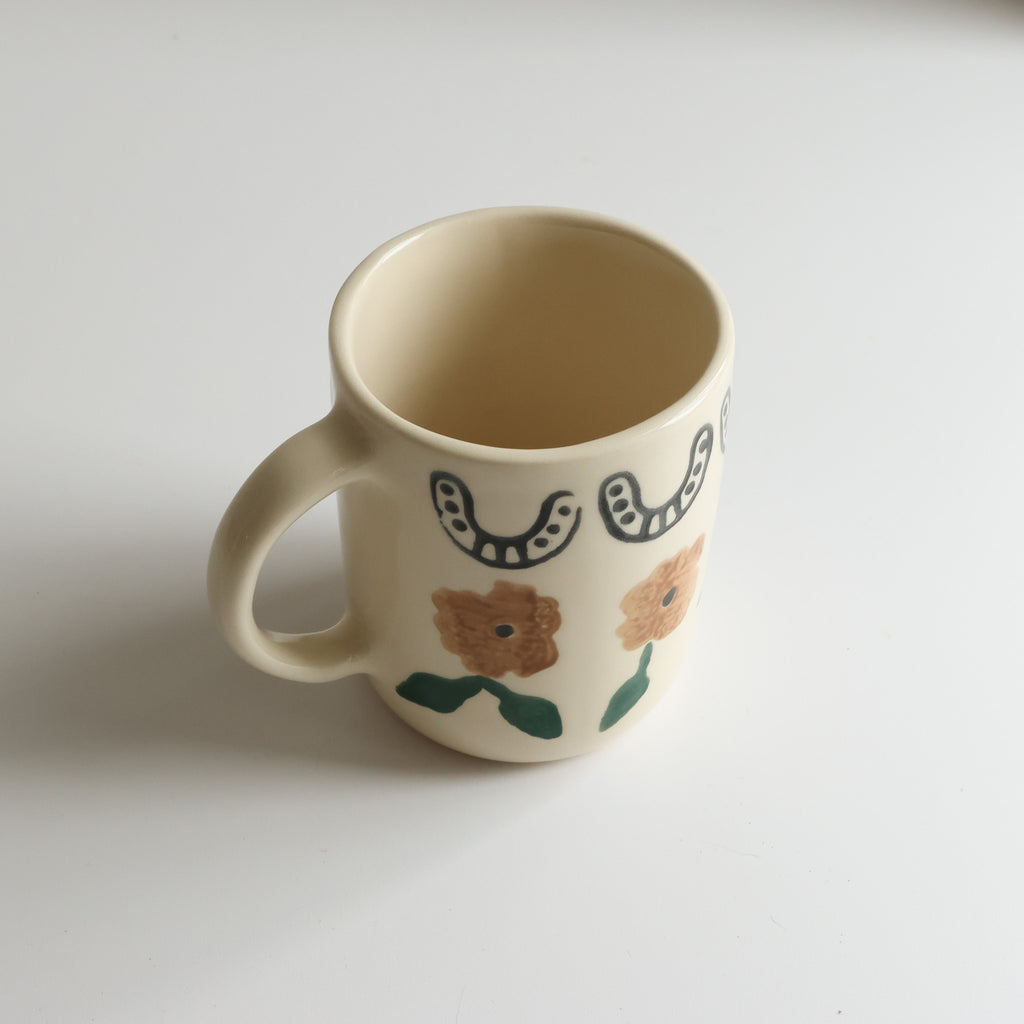 Toffee blossom mug