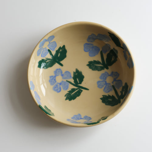 Snack bowl, flower print