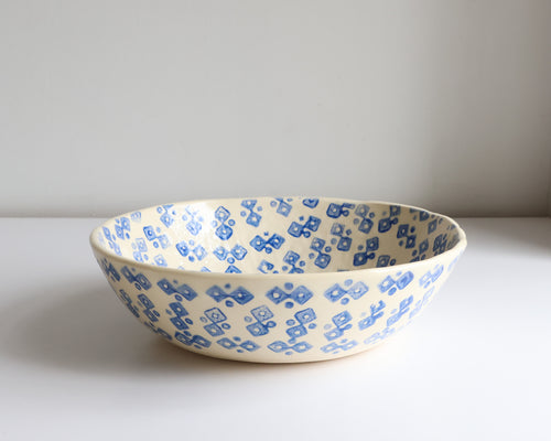 Printed serving bowl