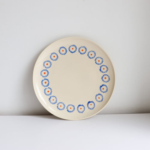 Stamped dinner plate 2