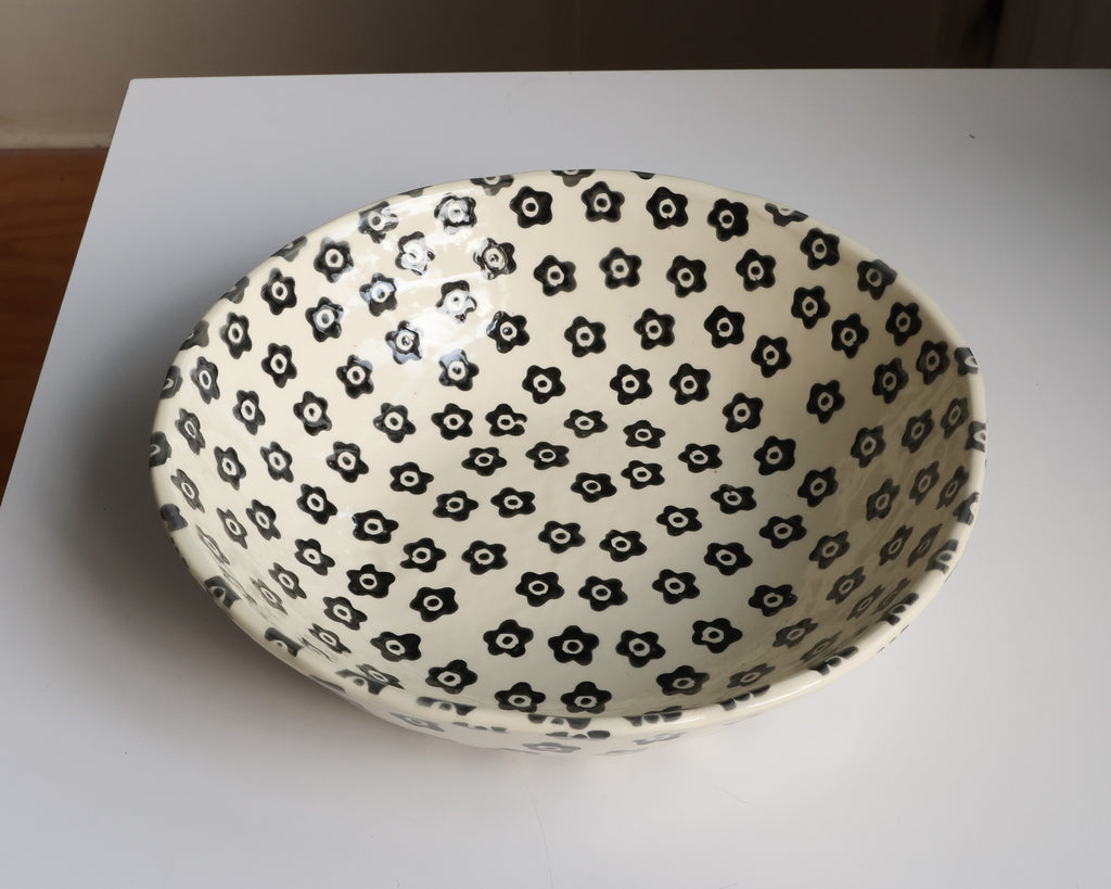 Printed serving bowl