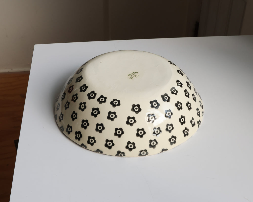 Printed serving bowl