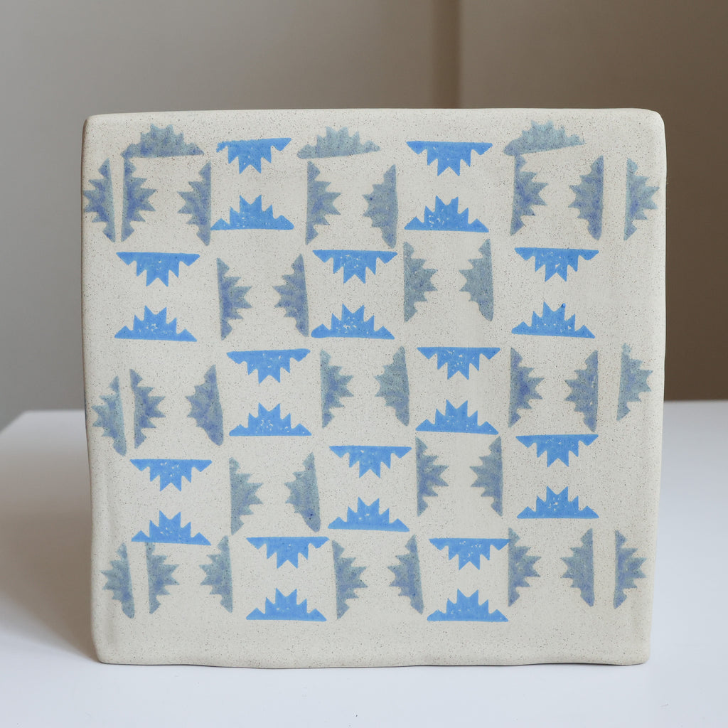 Geo grid tissue box