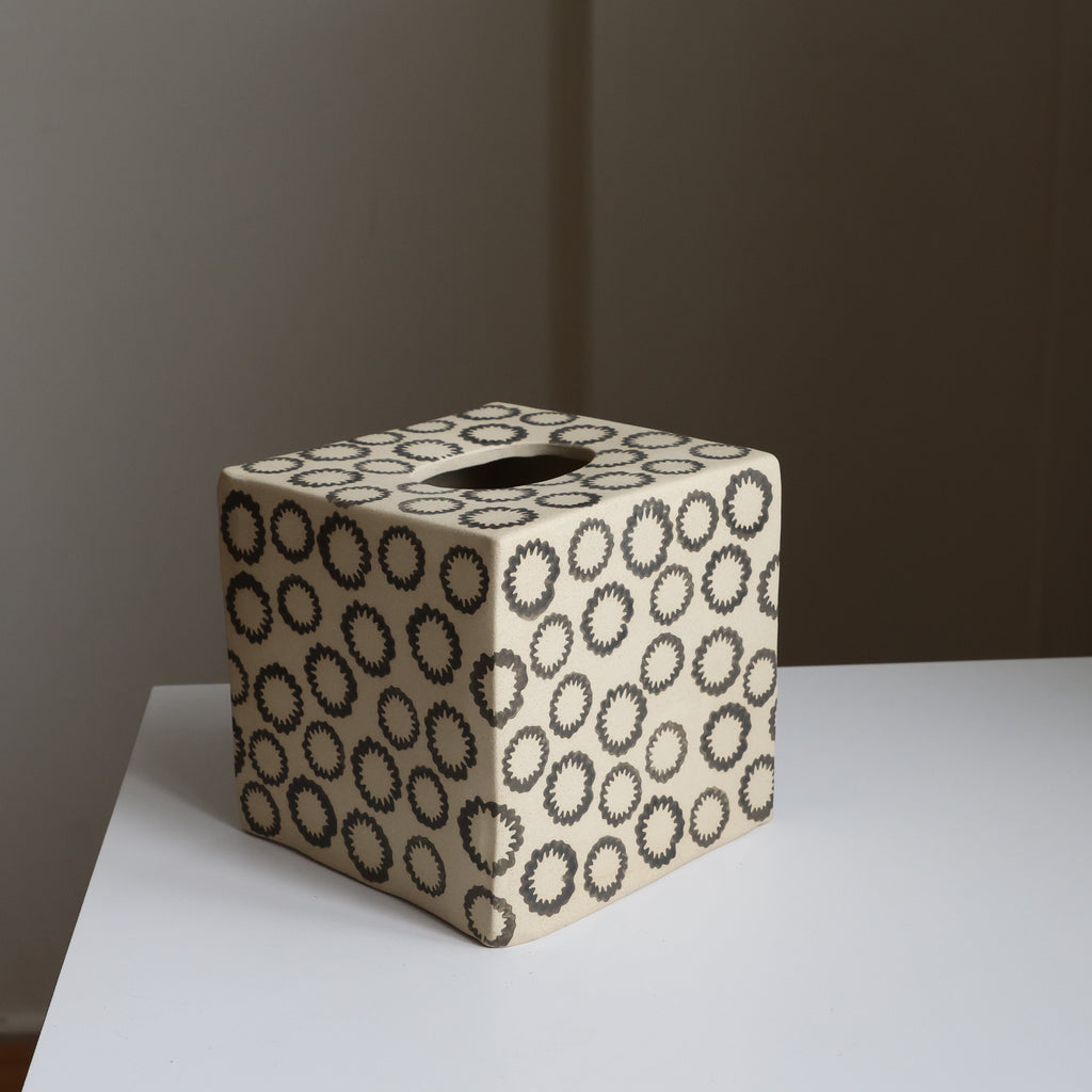 Sunburst tissue box