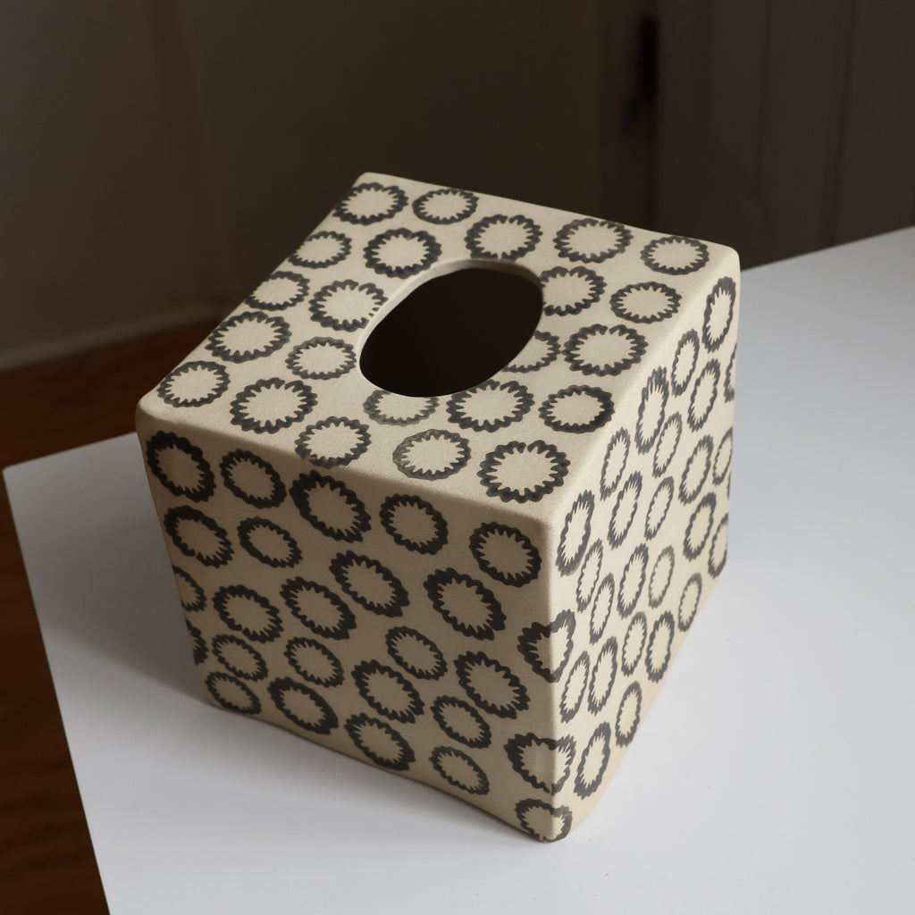 Sunburst tissue box