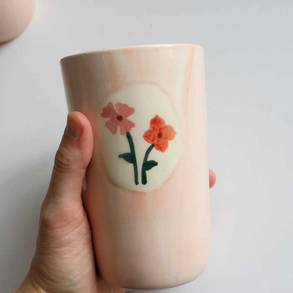 Cameo tumbler *imperfect*