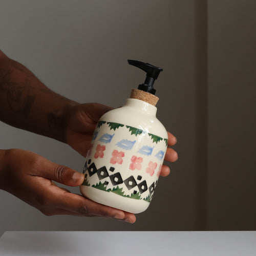 Maximalist soap dispenser