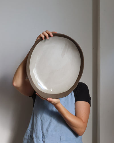 Oval-ish platter