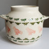 Pigeon spoon crock