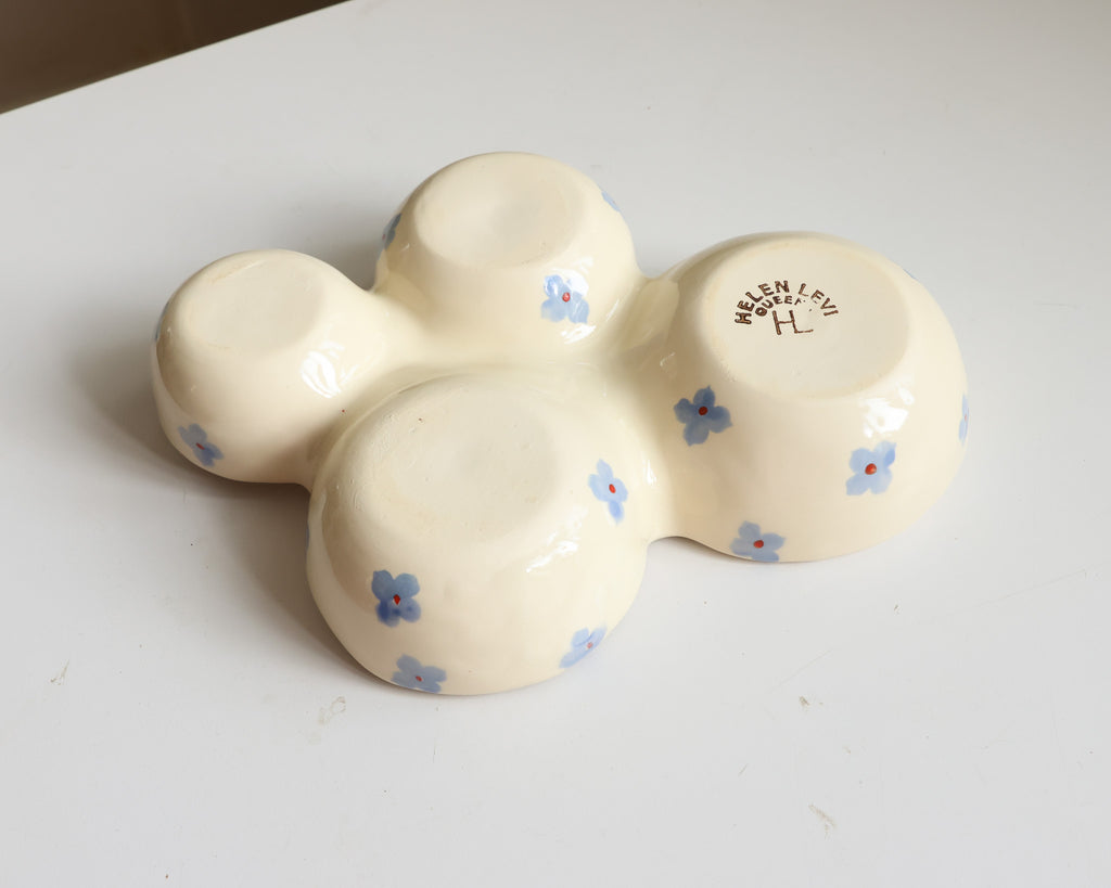 Floral appetizer bowl