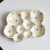 Floral trinket tray