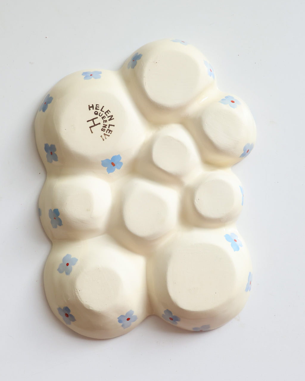 Floral trinket tray