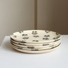 Floral dinner plate
