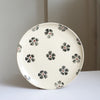 Floral dinner plate
