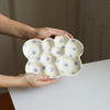 Floral trinket tray
