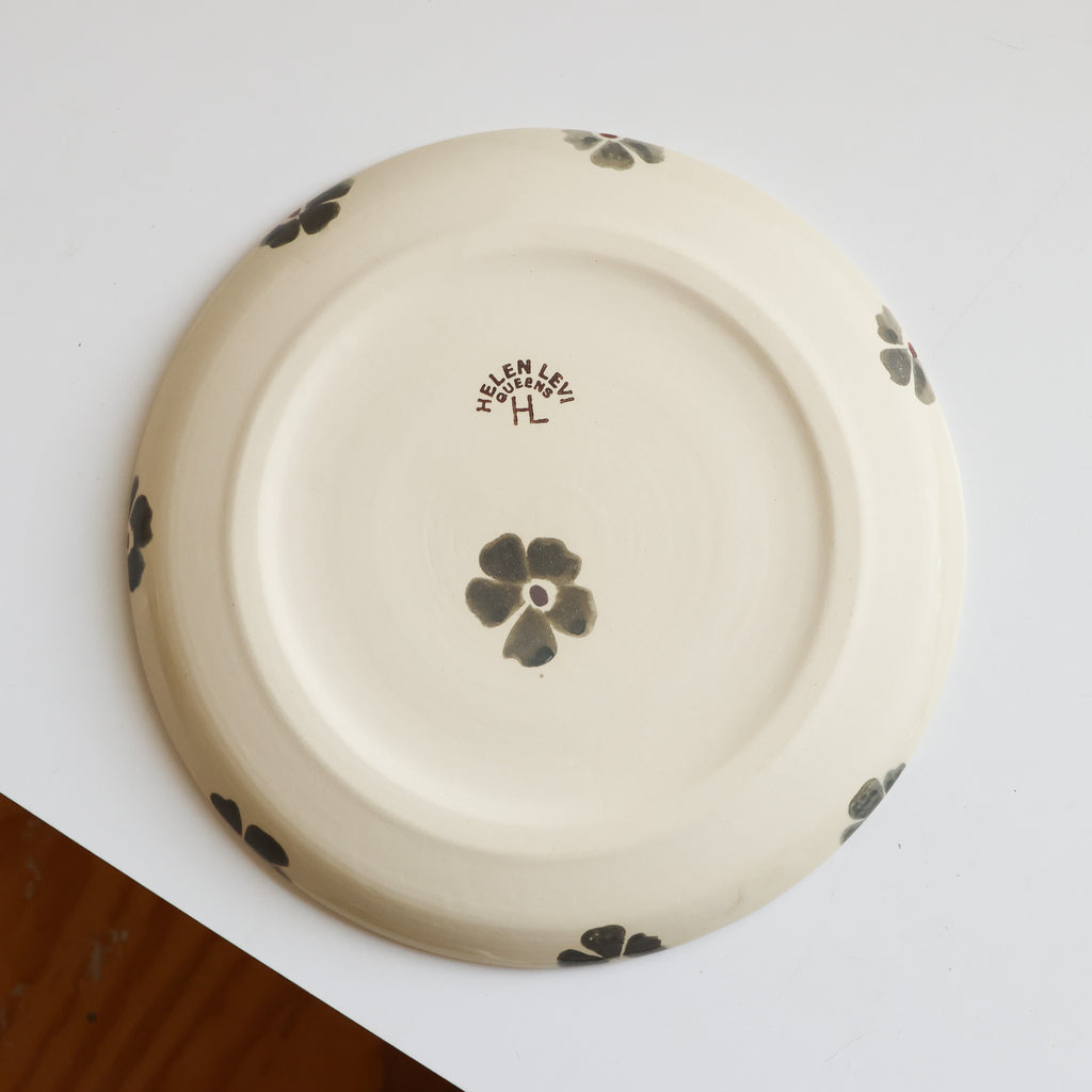 Floral dinner plate