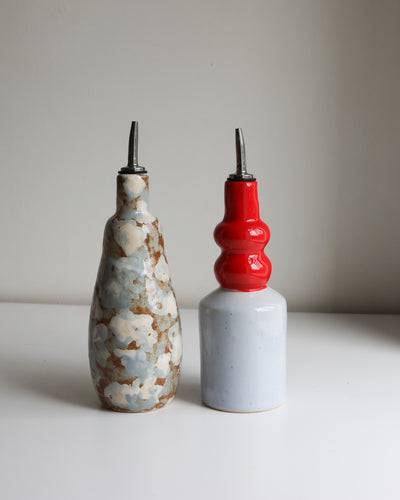 Oil pourers, red + Salt Marsh