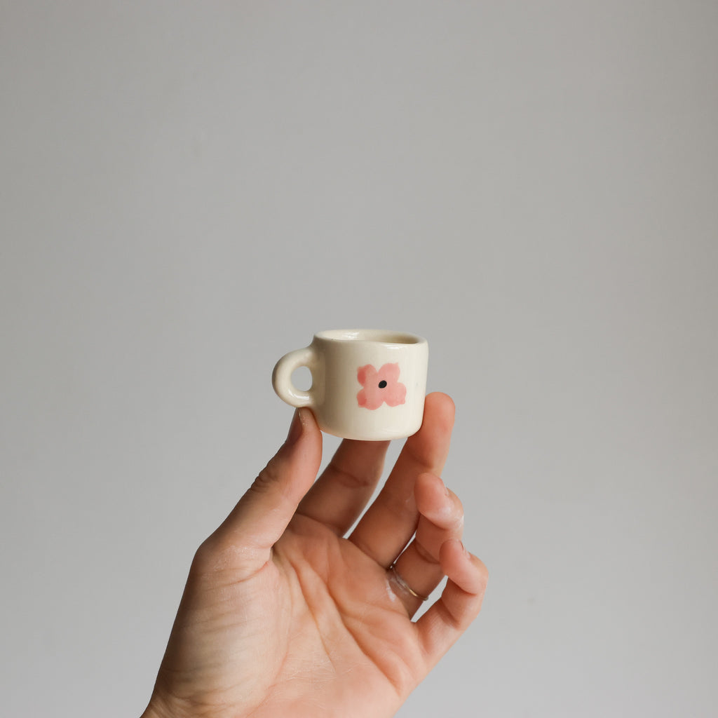 Super mini stoneware mug