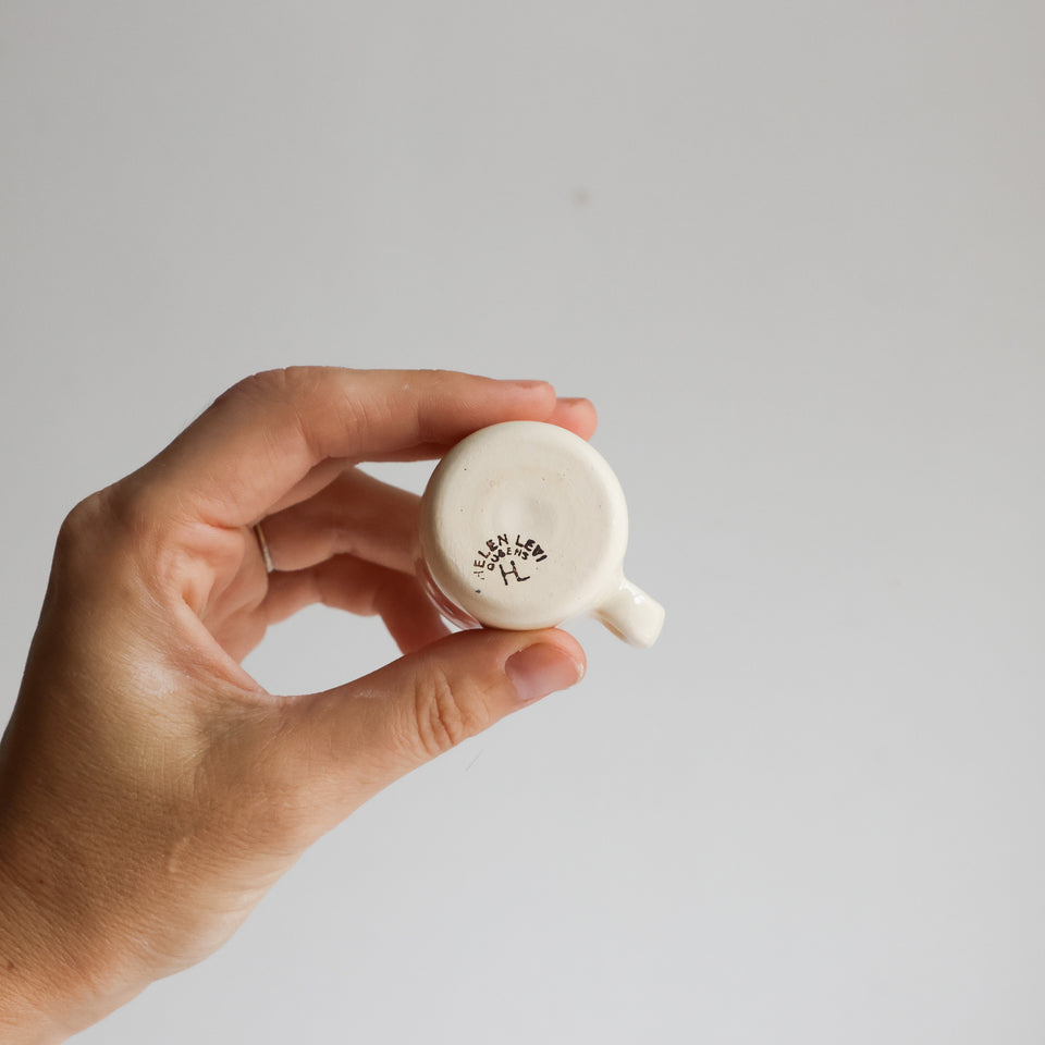 Super mini stoneware mug