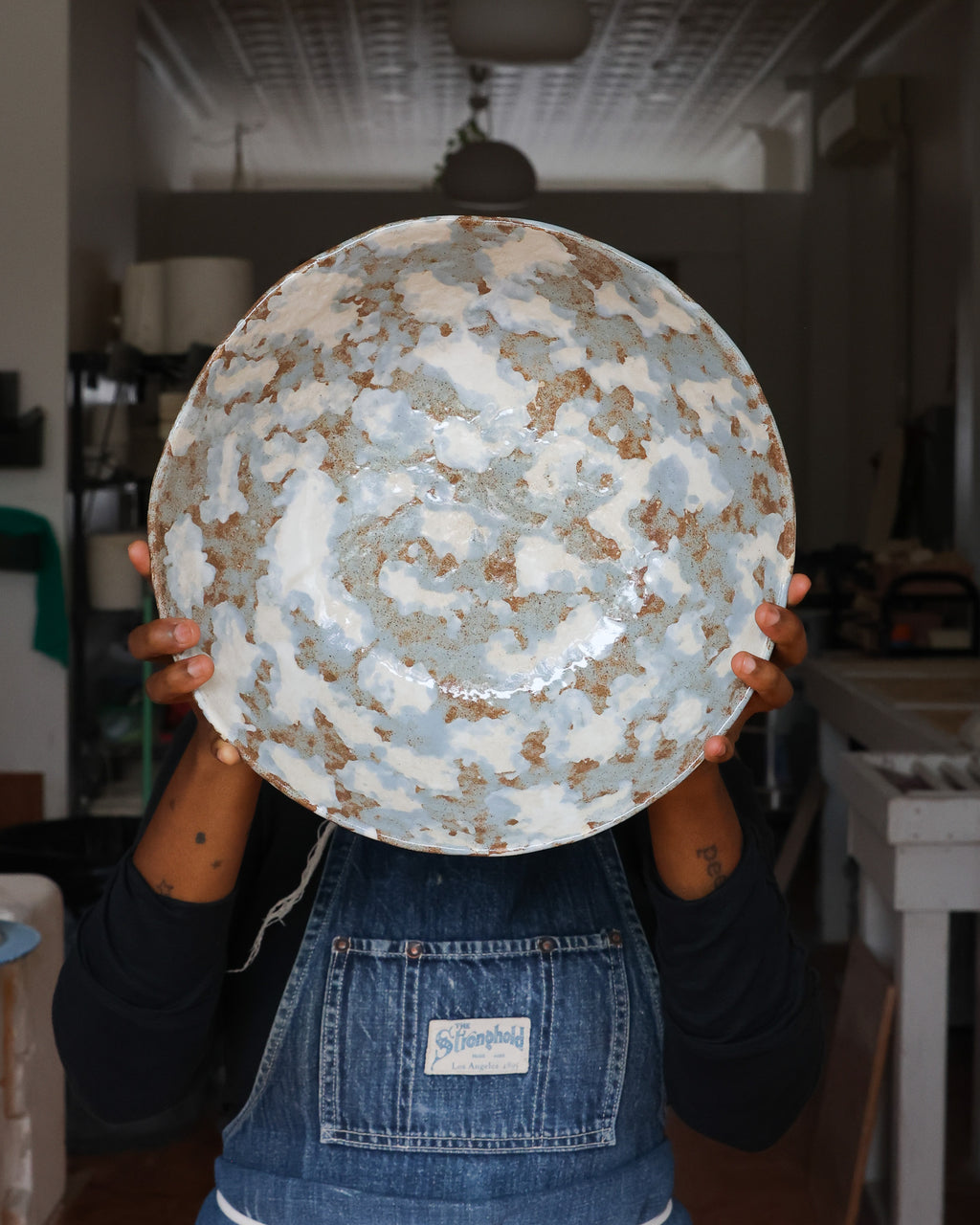 Salt Marsh serving bowl