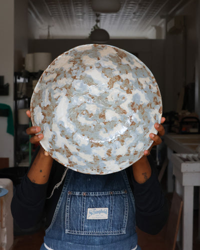Salt Marsh serving bowl