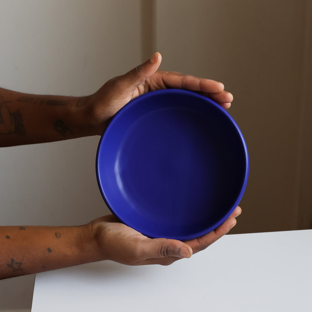 Cobalt bowls