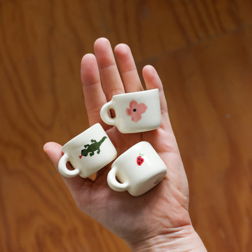 Super mini stoneware mug
