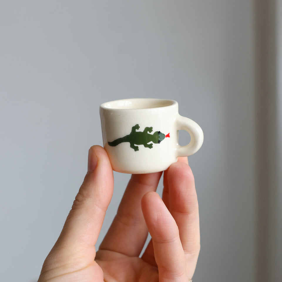 Super mini stoneware mug